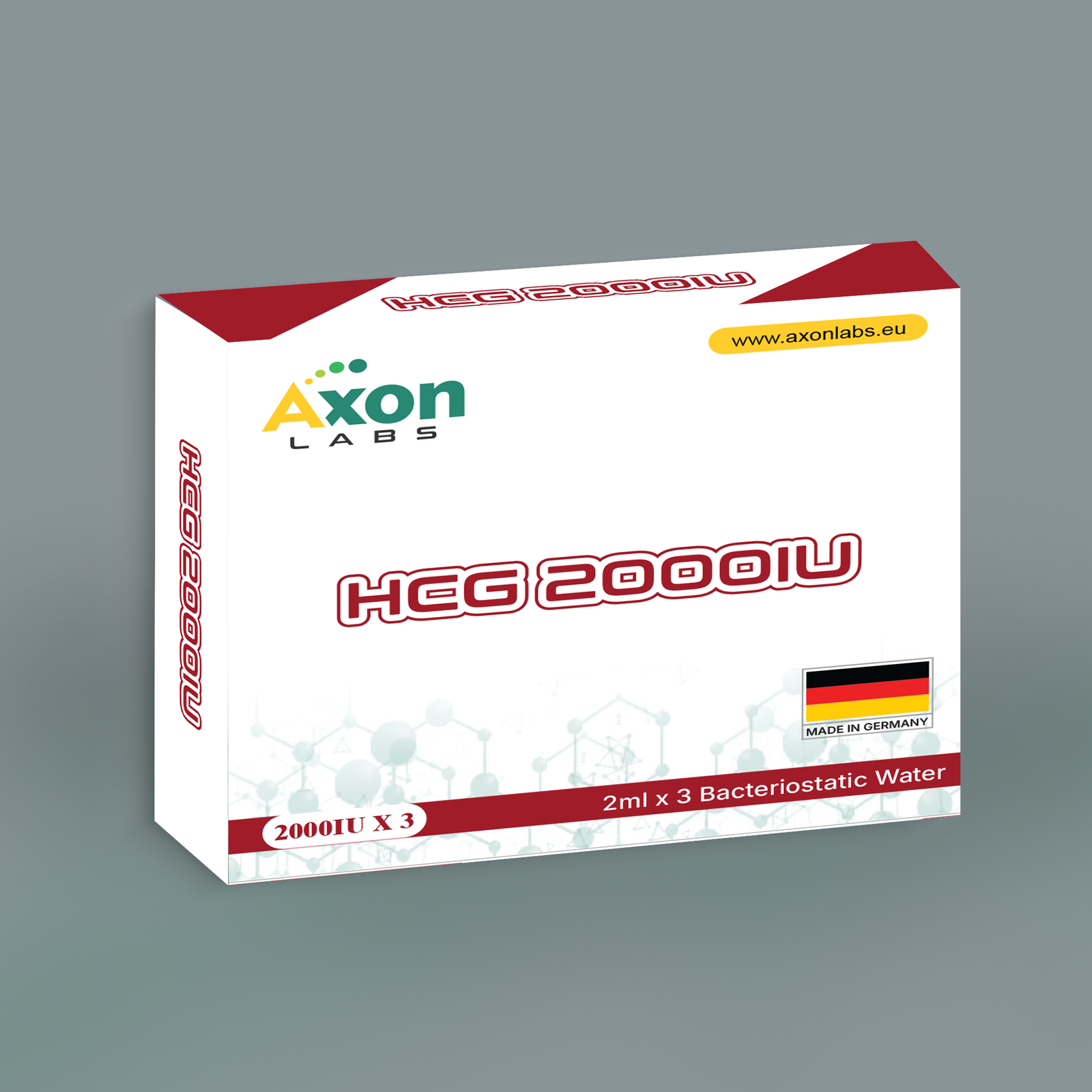 Axon Labs HCG 2000 IU — 2000 IU × 3