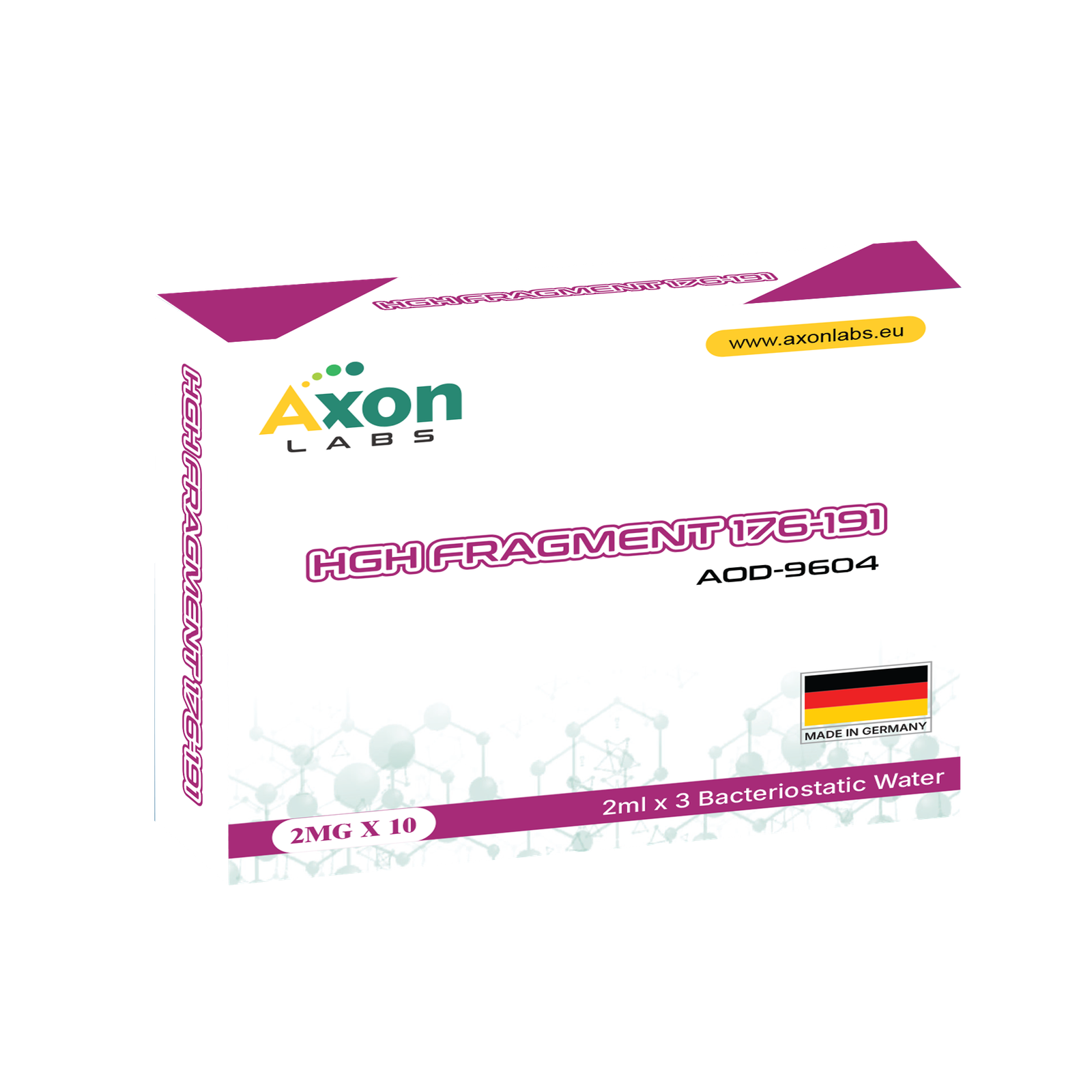Axon Labs HGH Fragment 176–191 — 2 mg × 10