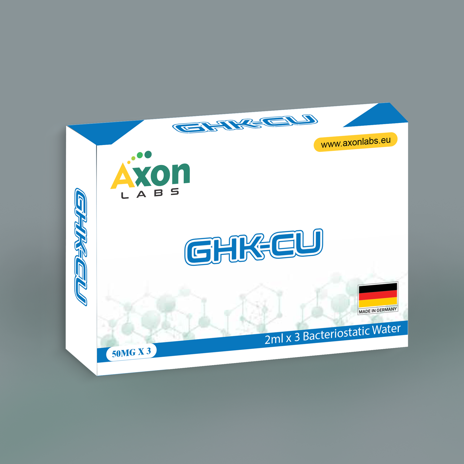 Axon Labs GHK-Cu — 50 mg × 3