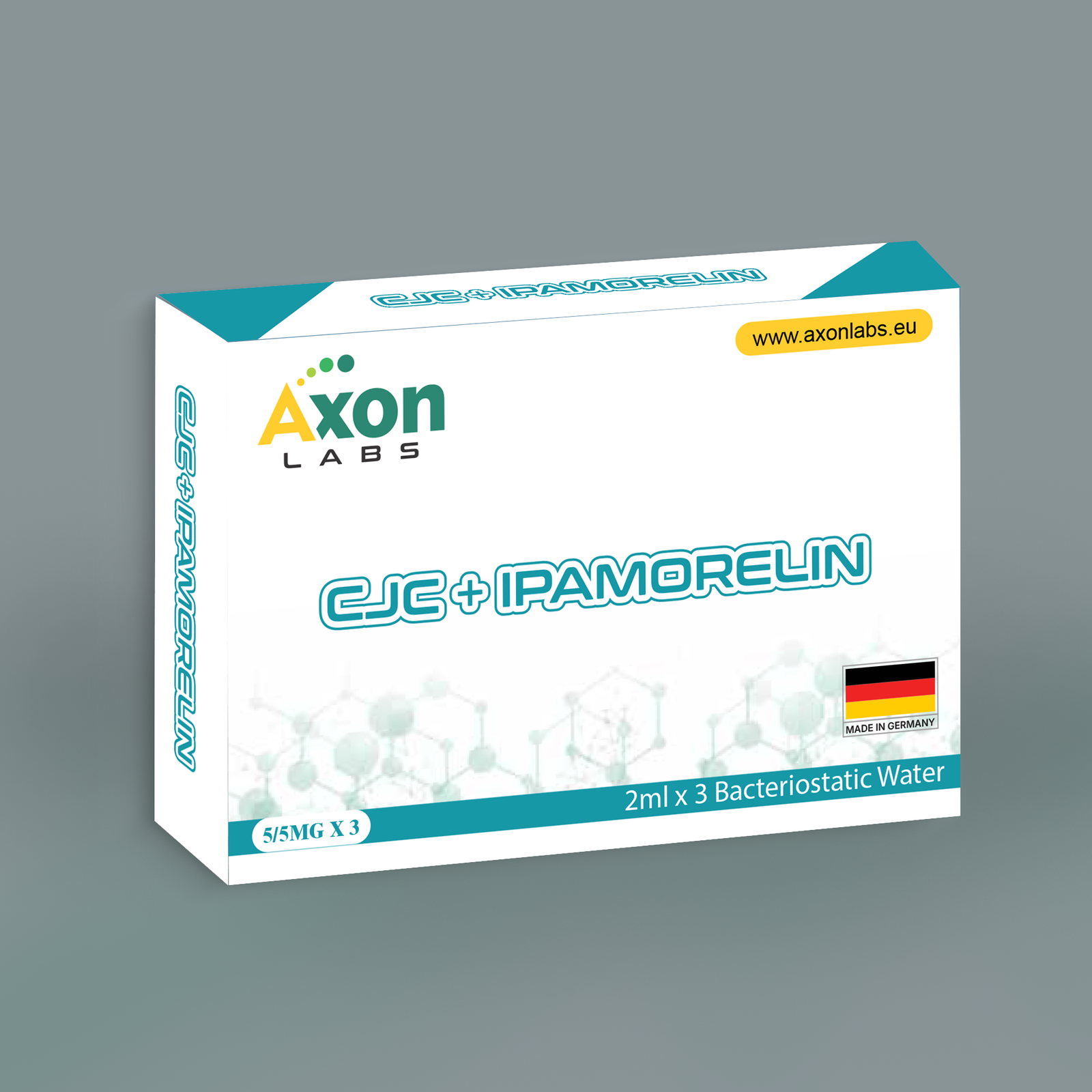 Axon Labs CJC + Ipamorelin — 5/5 mg × 3