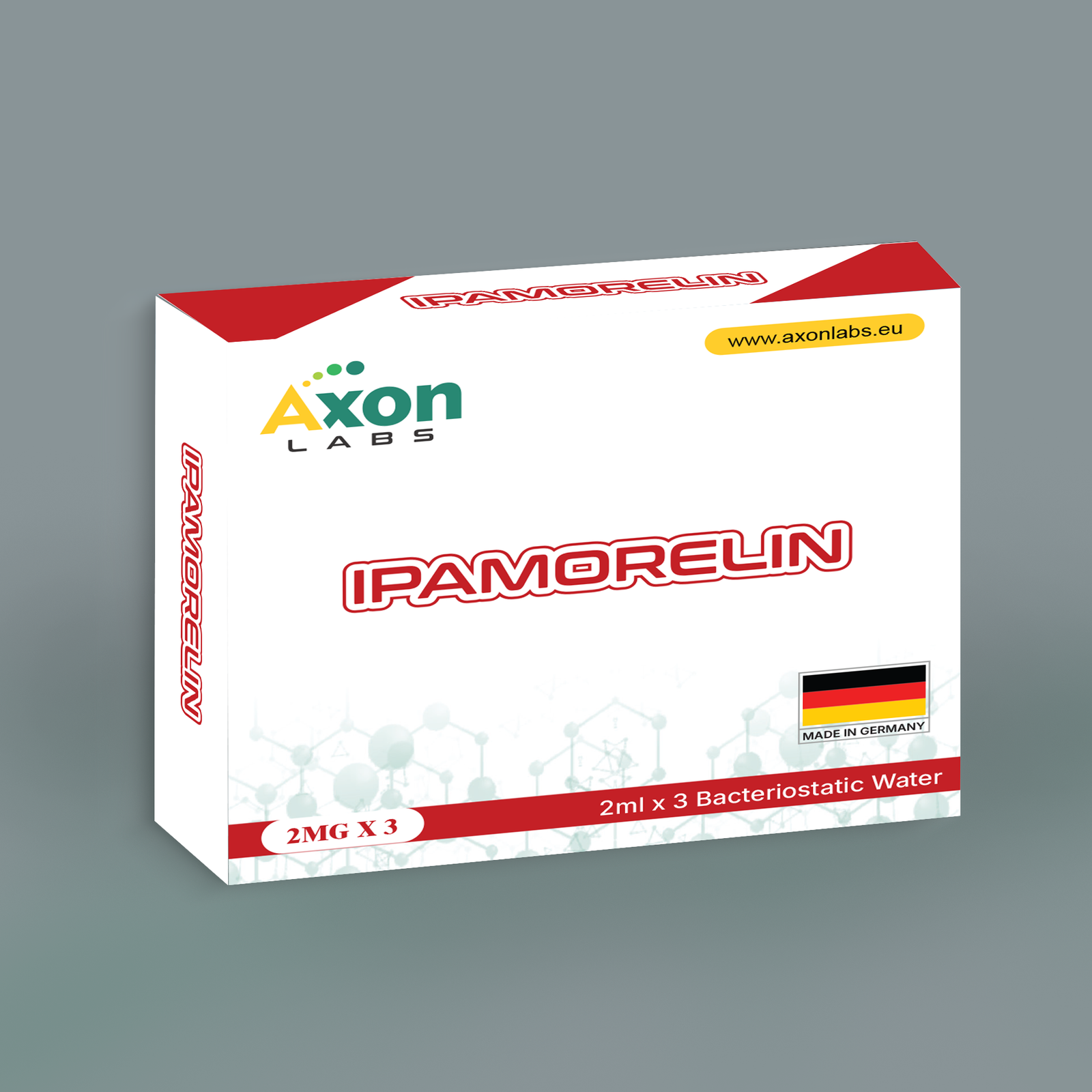 Axon Labs Ipamorelin — 2 mg × 3